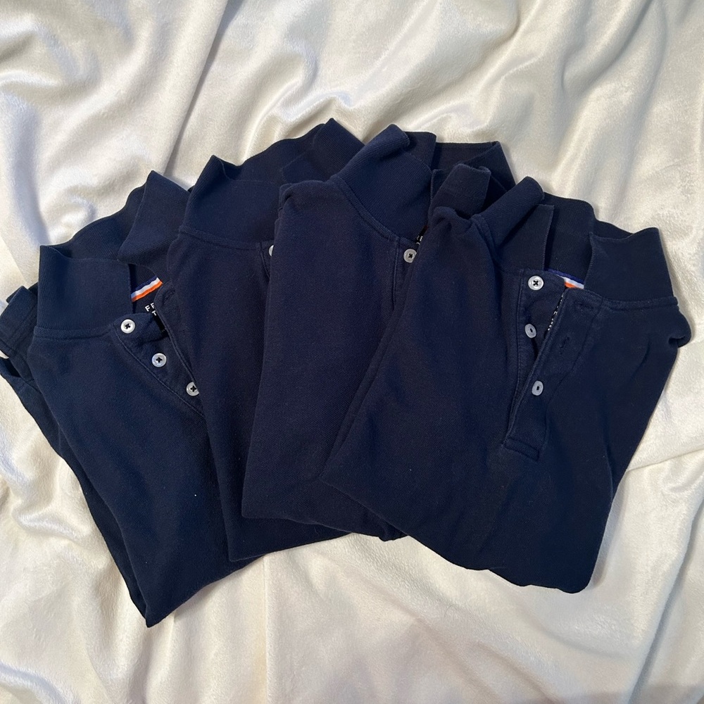 French Toast Navy Polo (4 pack)